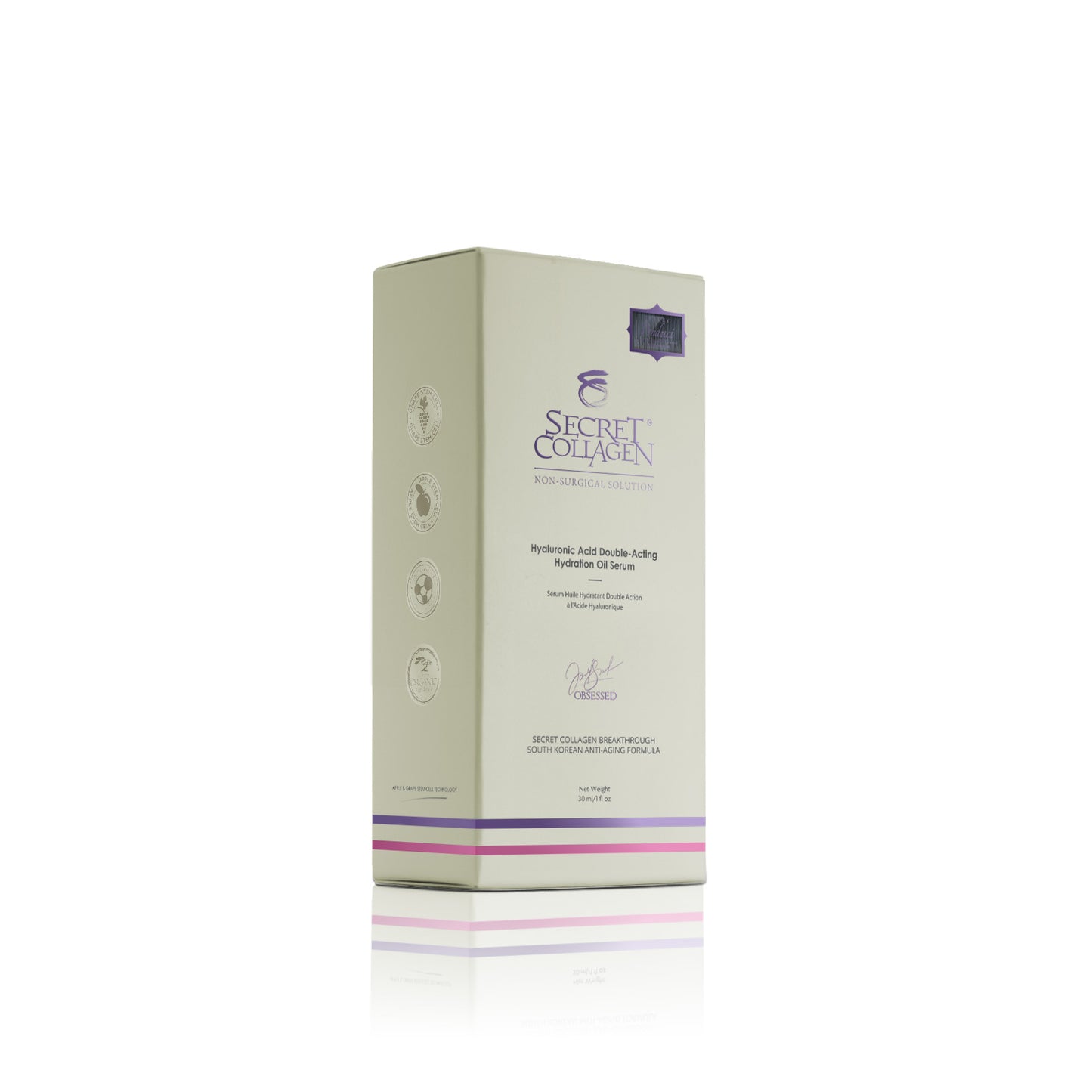 Hyaluronic Acid Double-Acting Hydration Oil Serum - Secret Collagen