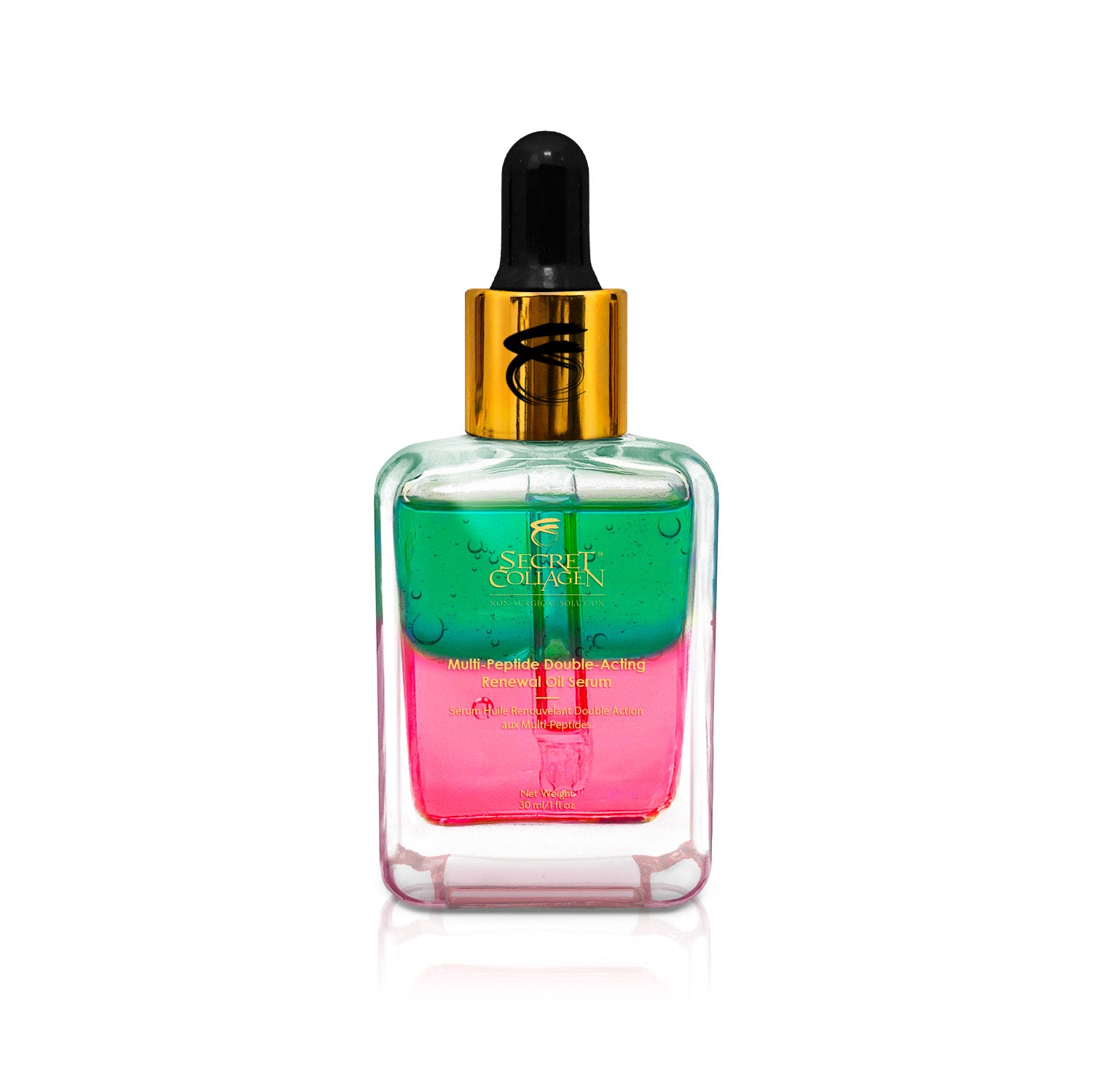 Multi-Peptide Double-Acting Renewal Oil Serum - Secret Collagen