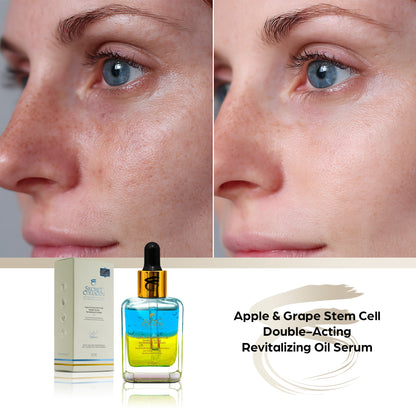Apple & Grape Stem Cell Double-Acting Revitalizing Oil Serum