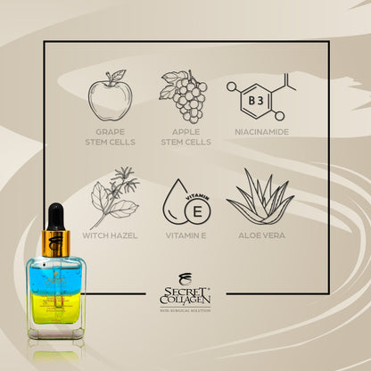 Apple & Grape Stem Cell Double-Acting Revitalizing Oil Serum