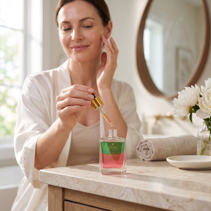 Multi-Peptide Double-Acting Renewal Oil Serum