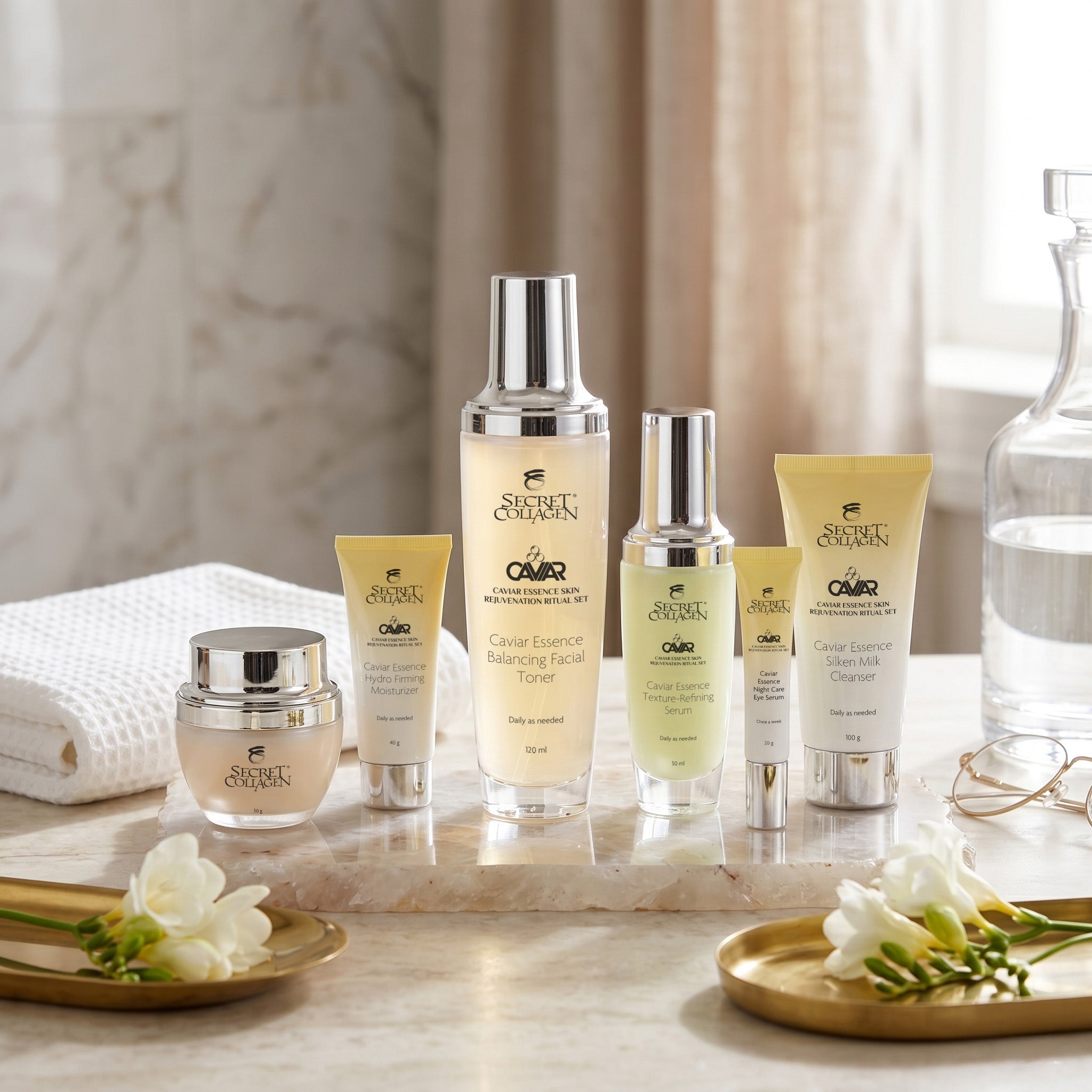 Caviar Essence Skin Rejuvenation Ritual Set – Secret Collagen