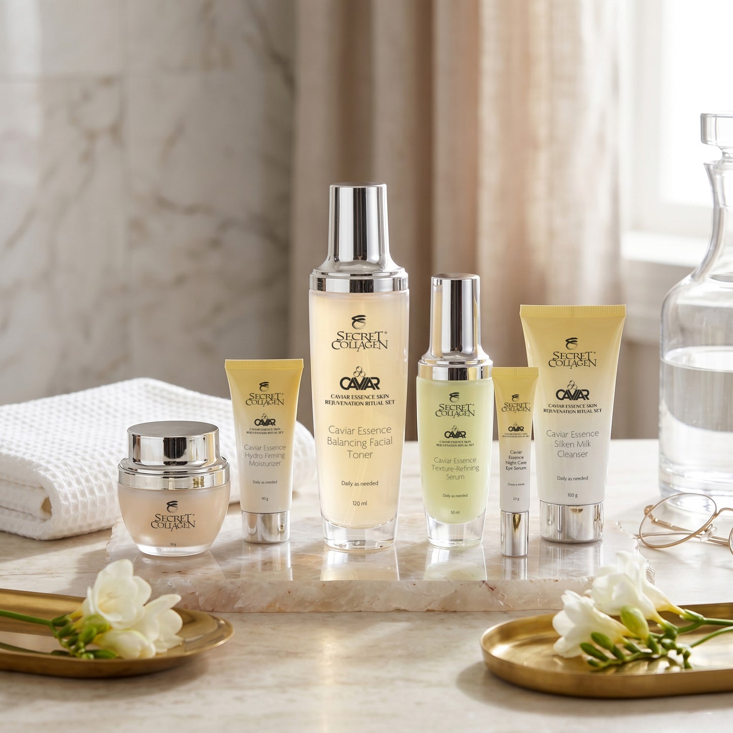 Caviar Essence Skin Rejuvenation Ritual Set