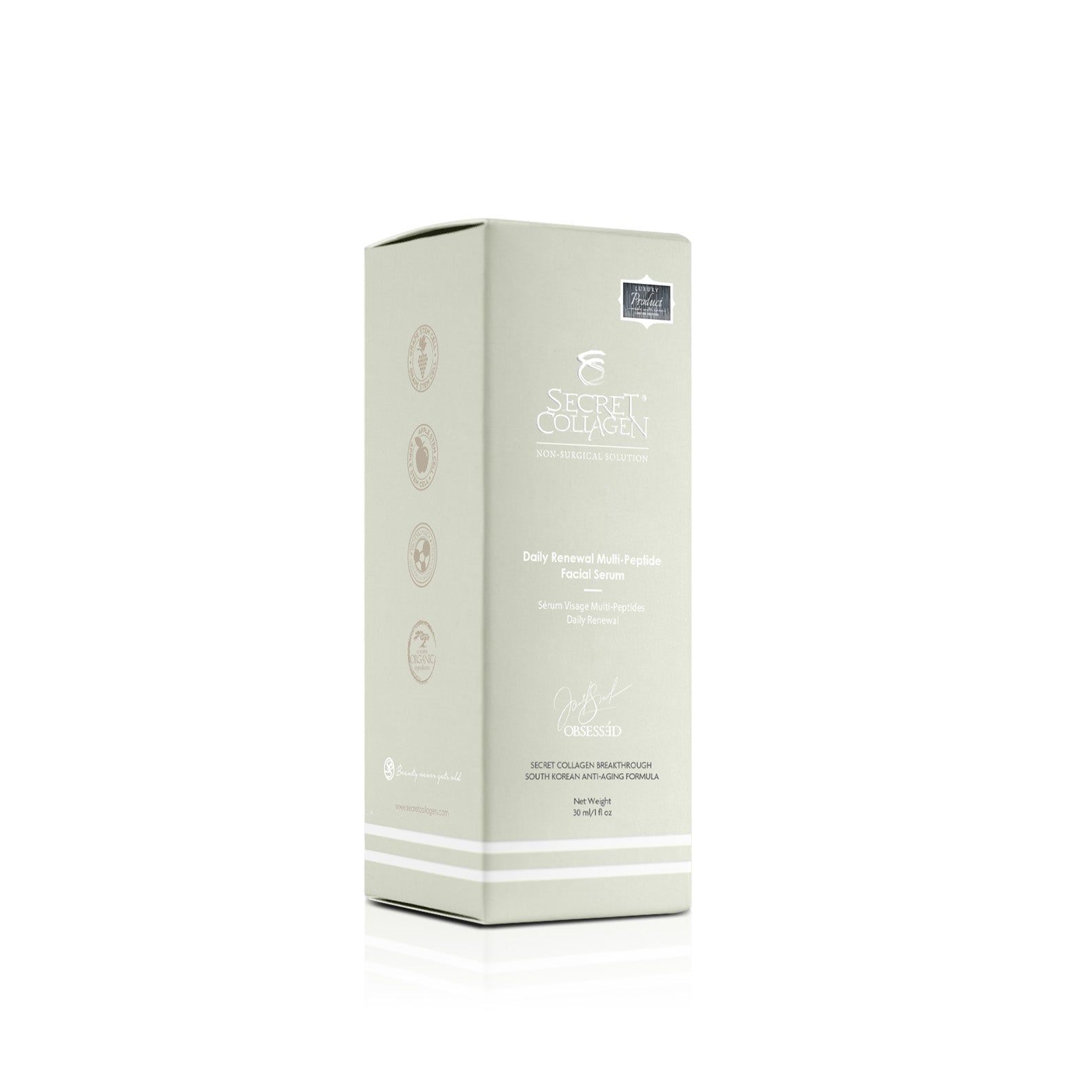 Daily Renewal Multi-Peptide Facial Serum - Secret Collagen