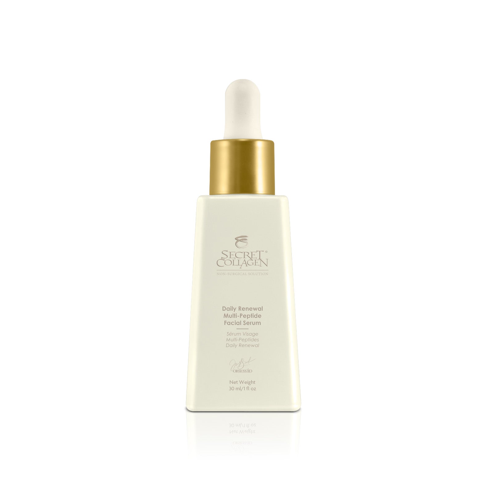 Daily Renewal Multi-Peptide Facial Serum - Secret Collagen