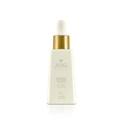 Daily Renewal Multi-Peptide Facial Serum - Secret Collagen