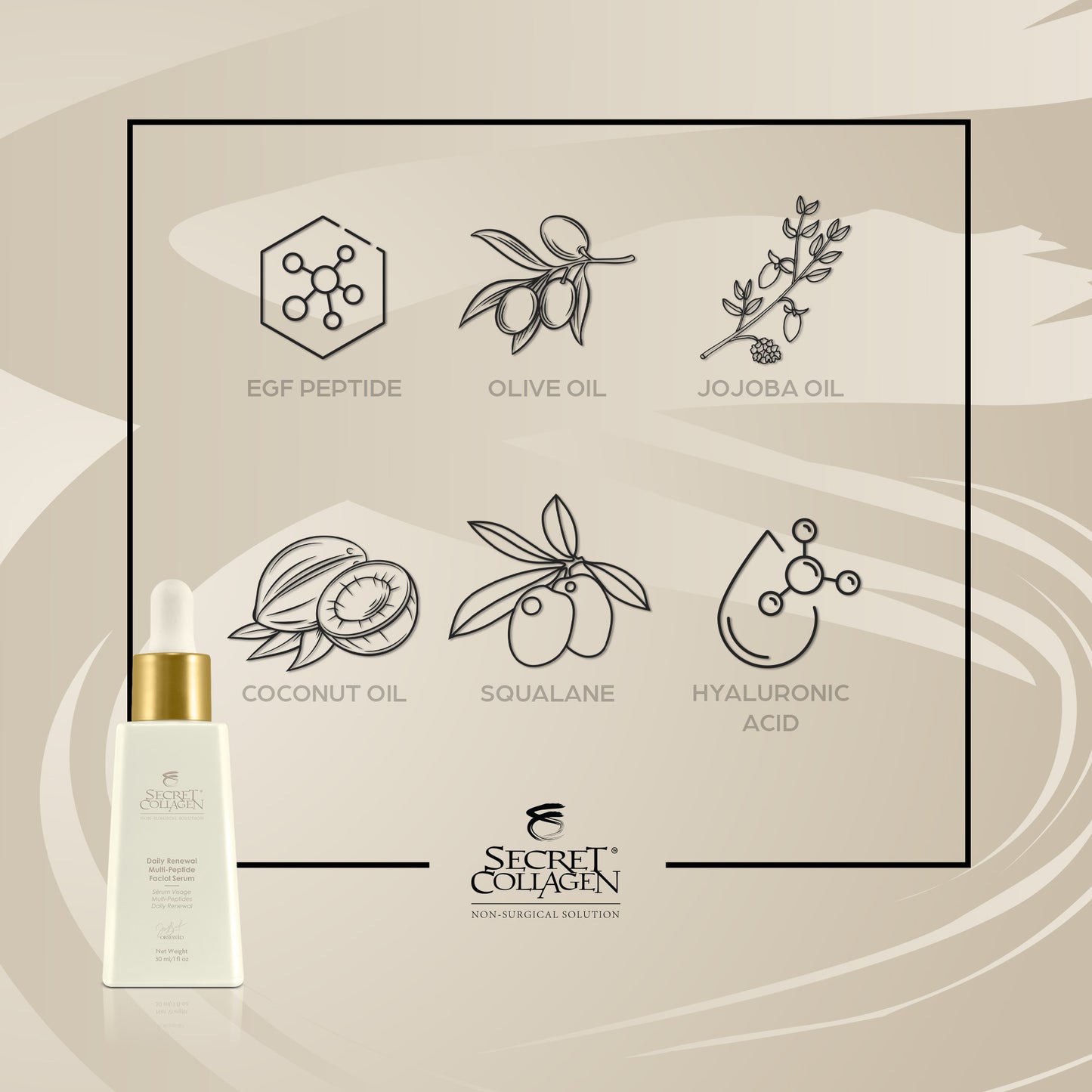 Daily Renewal Multi-Peptide Facial Serum
