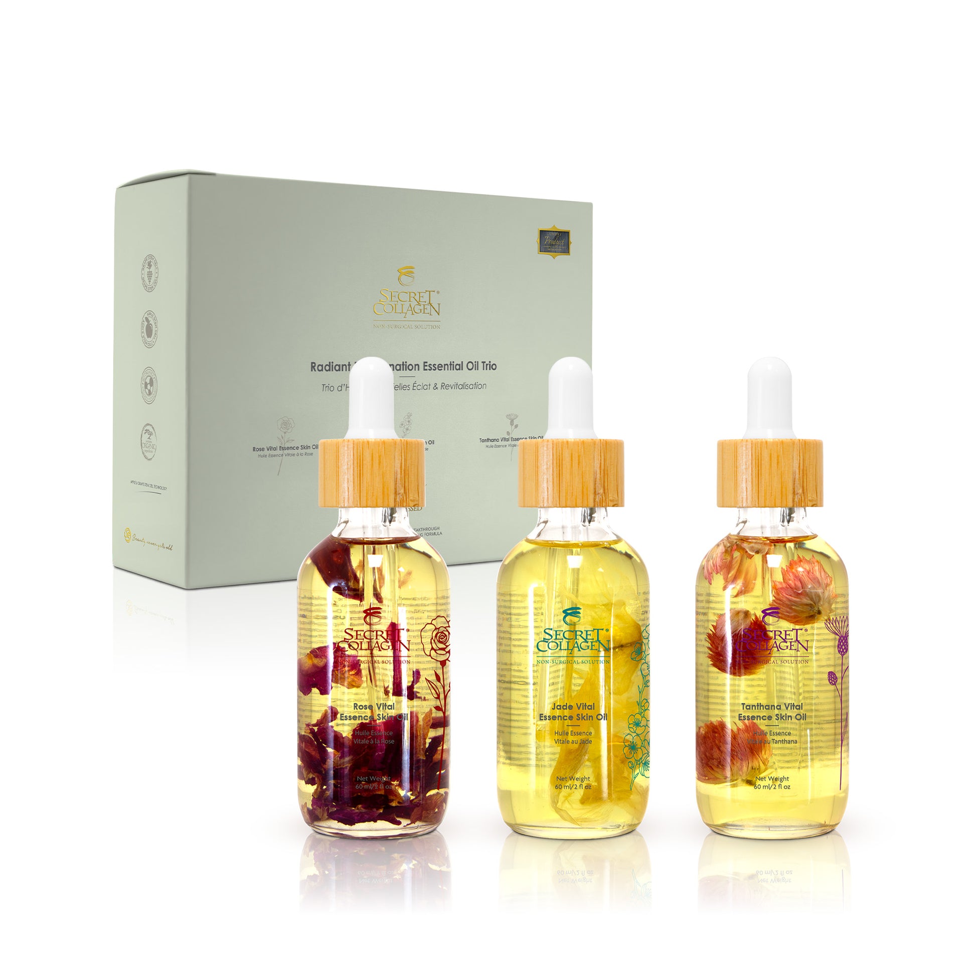Radiant Rejuvenation Essential Oil Trio - Secret Collagen