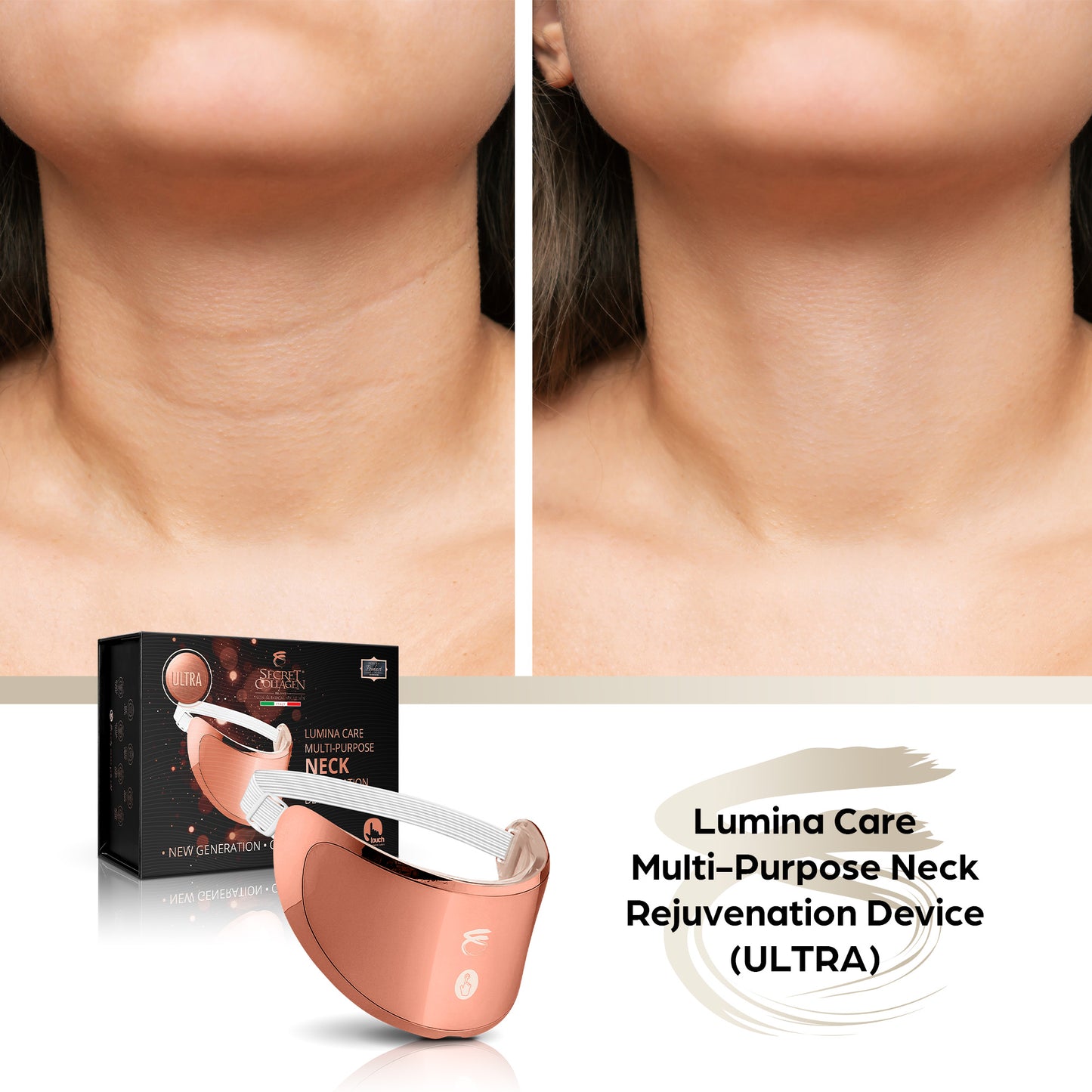 Lumina Care Multi-Purpose Neck Rejuvenation Device (ULTRA)