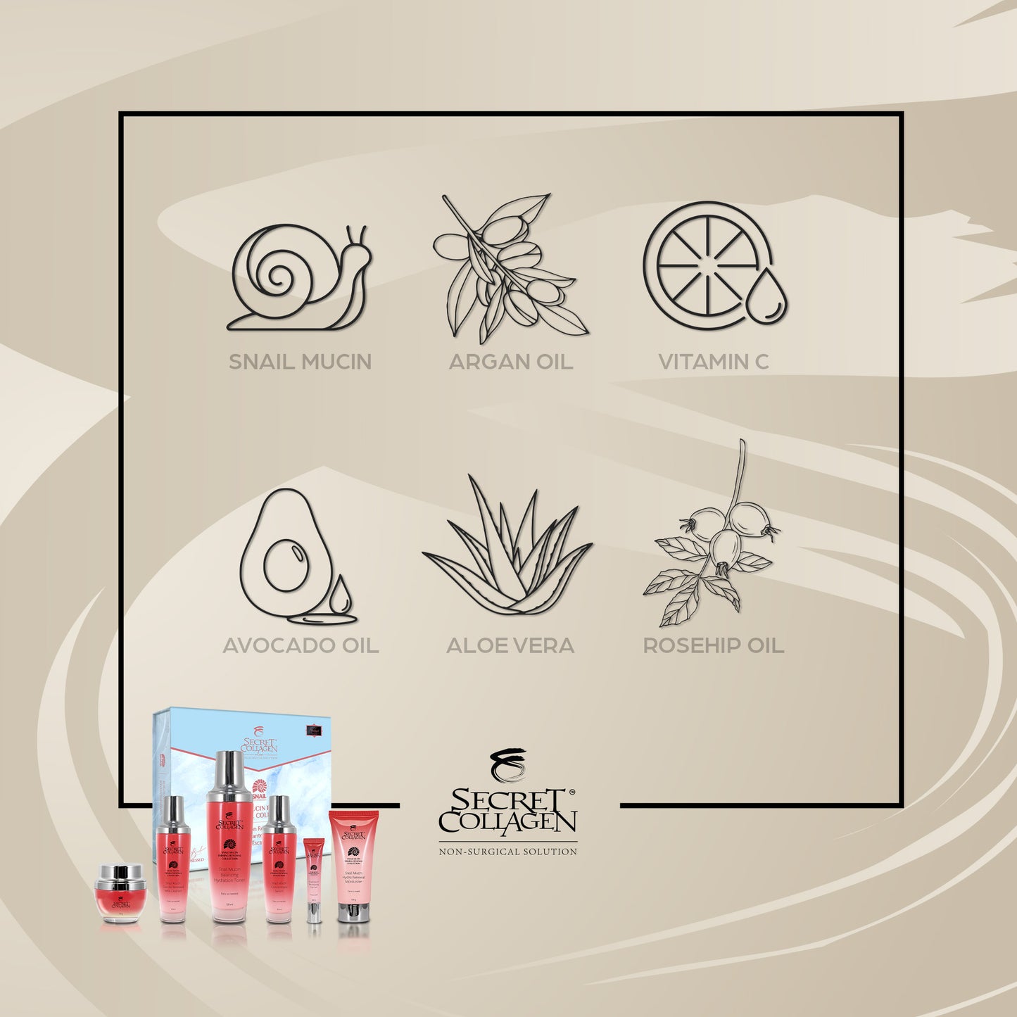 Snail Mucin Firming Renewal Collection