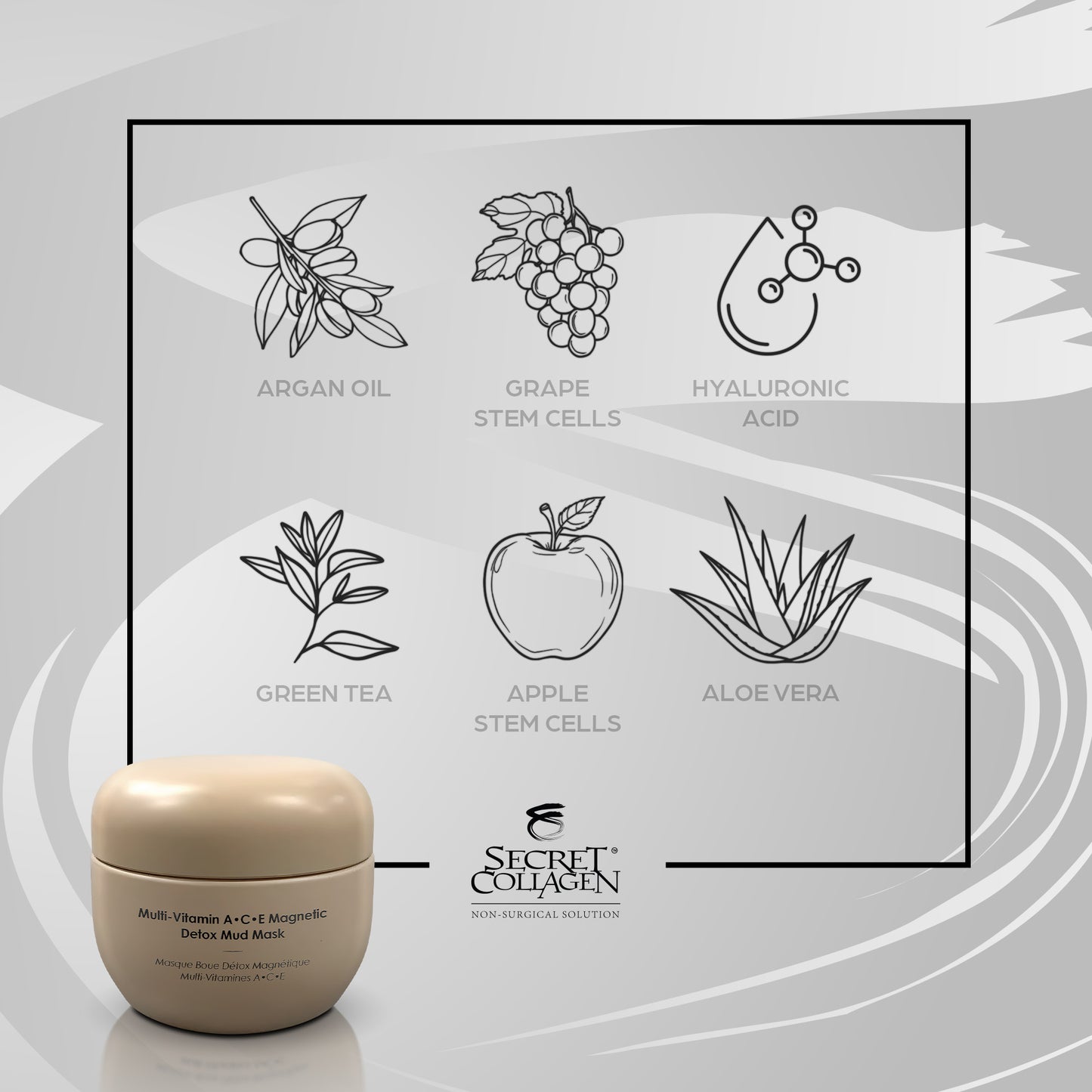 Multi-Vitamin A•C•E Magnetic Detox Mud Mask