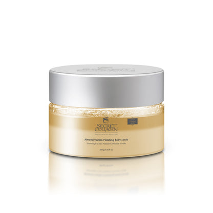 Almond Vanilla Polishing Body Scrub - Secret Collagen