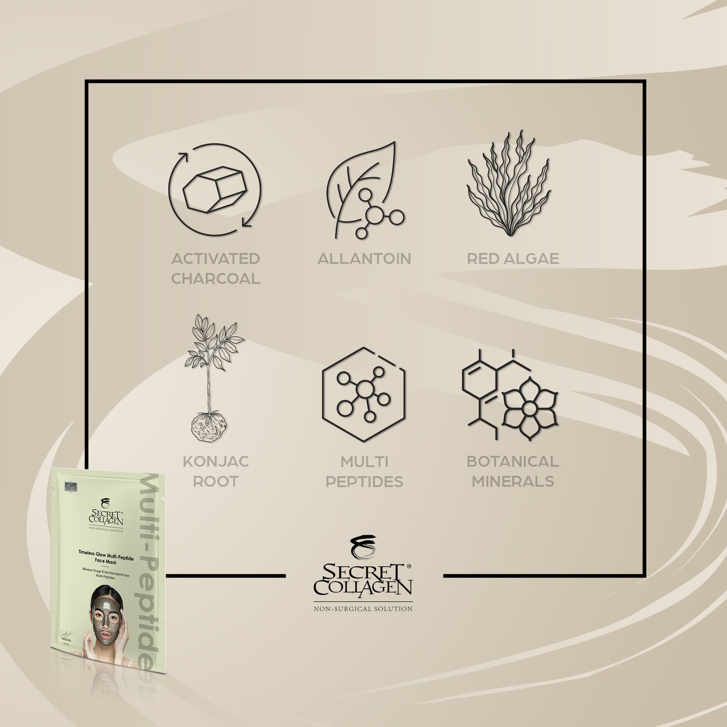 Timeless Glow Multi-Peptide Face Mask