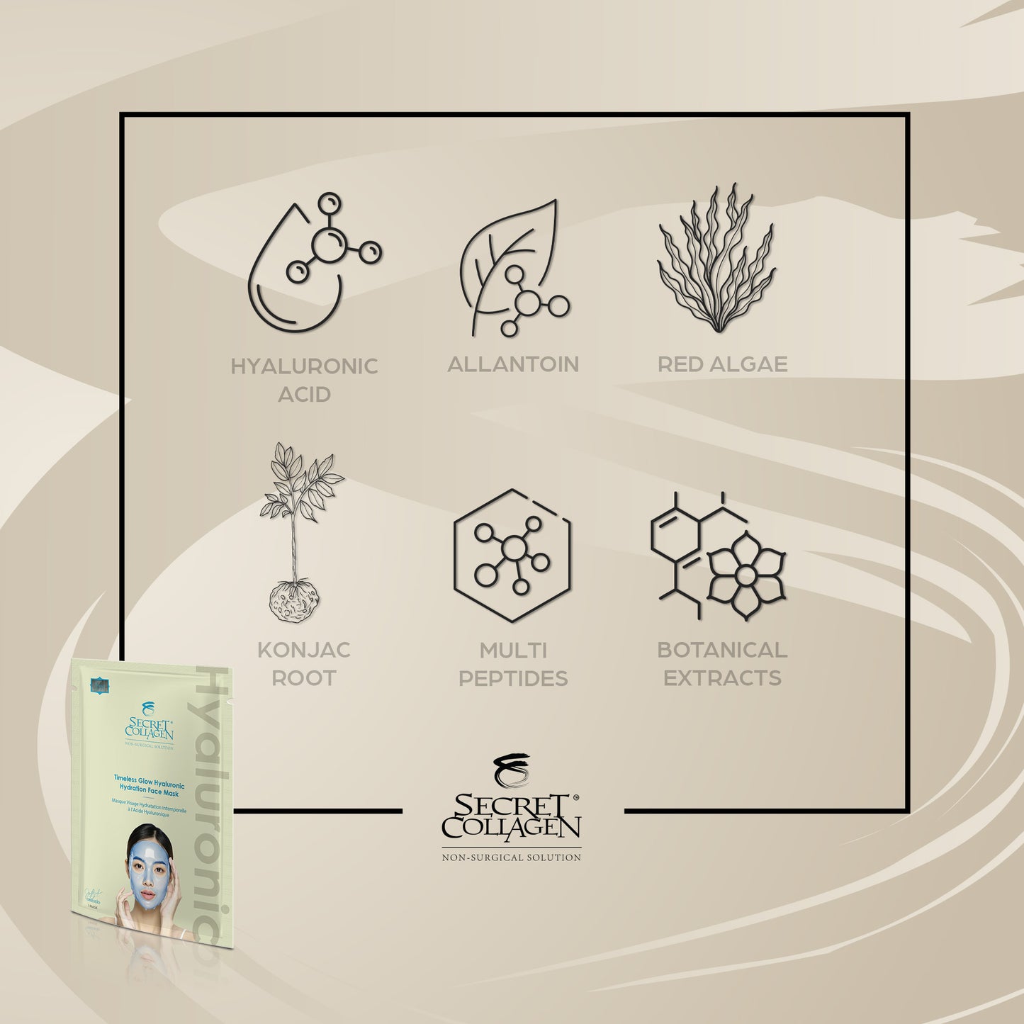 Timeless Glow Hyaluronic Hydration Face Mask
