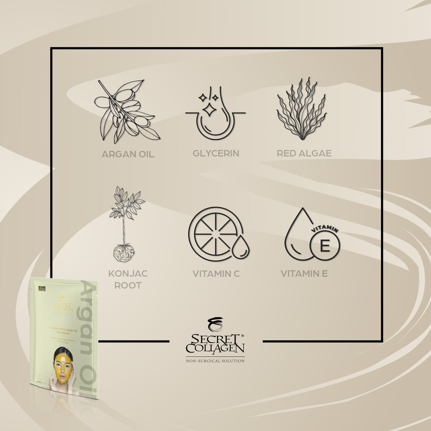 Timeless Glow Argan Oil Face Mask