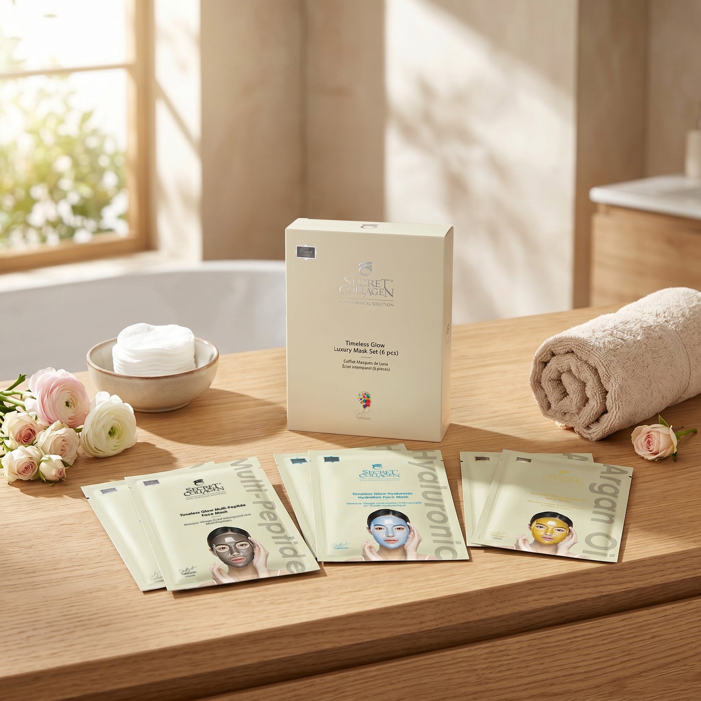 Timeless Glow Luxury Mask Set (6 pcs)