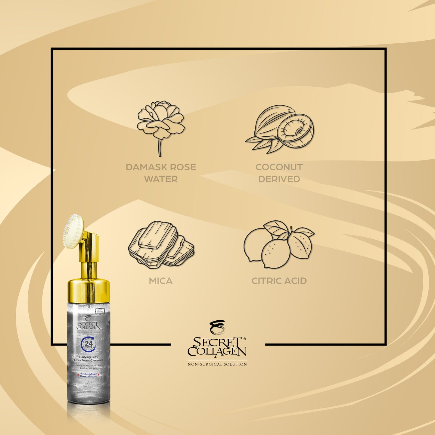 Purifying Clay Lava Foam Cleanser
