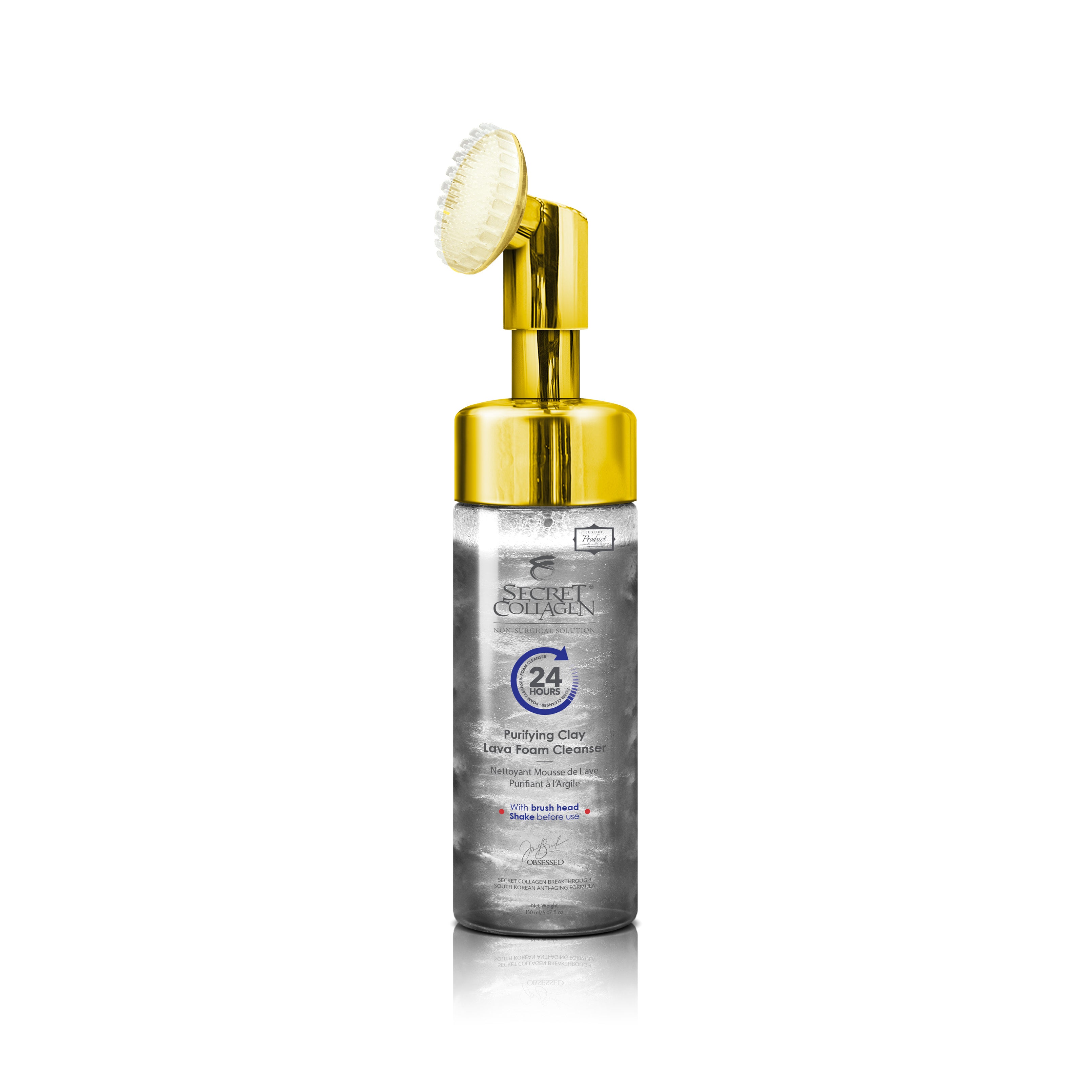 Purifying Clay Lava Foam Cleanser – Secret Collagen