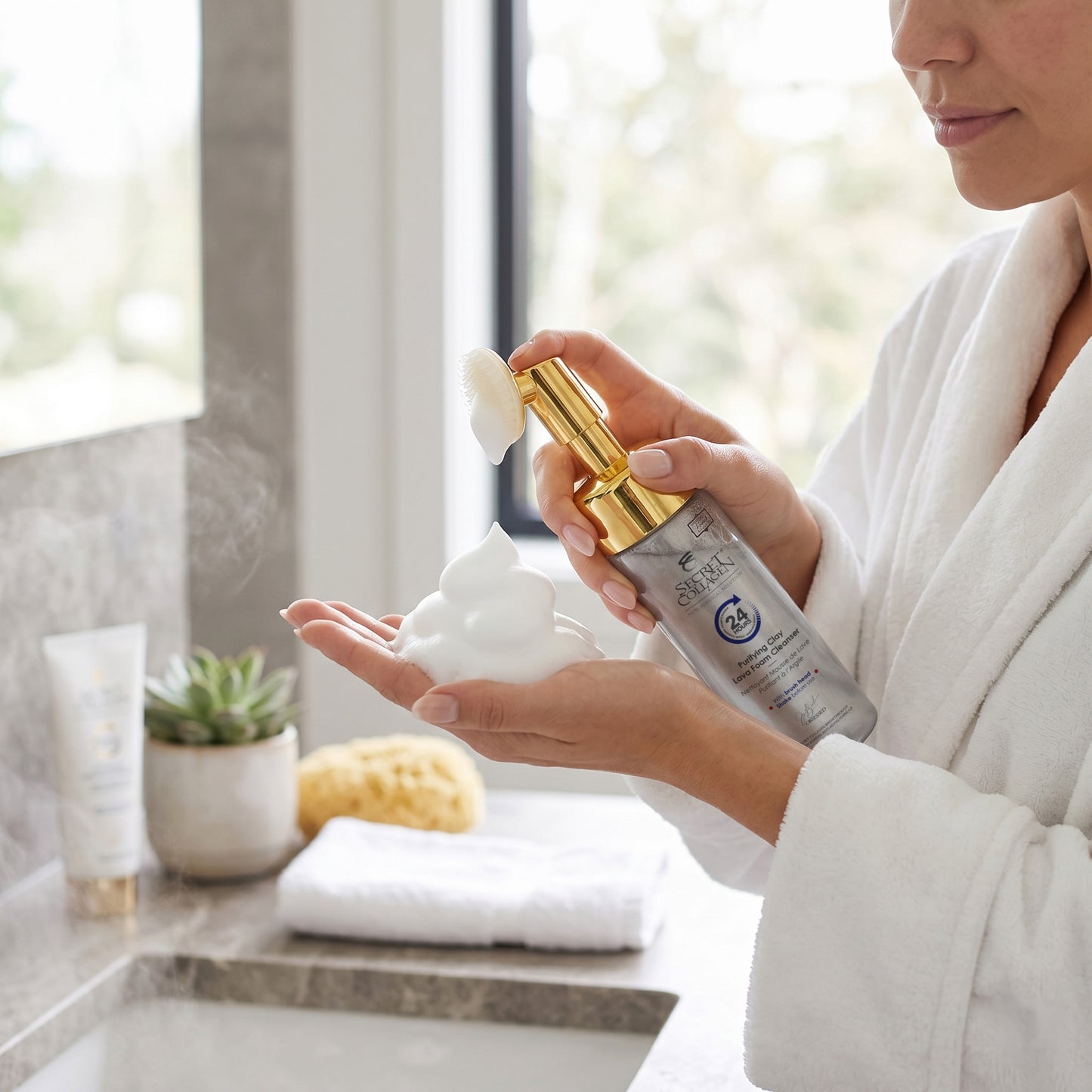 Purifying Clay Lava Foam Cleanser