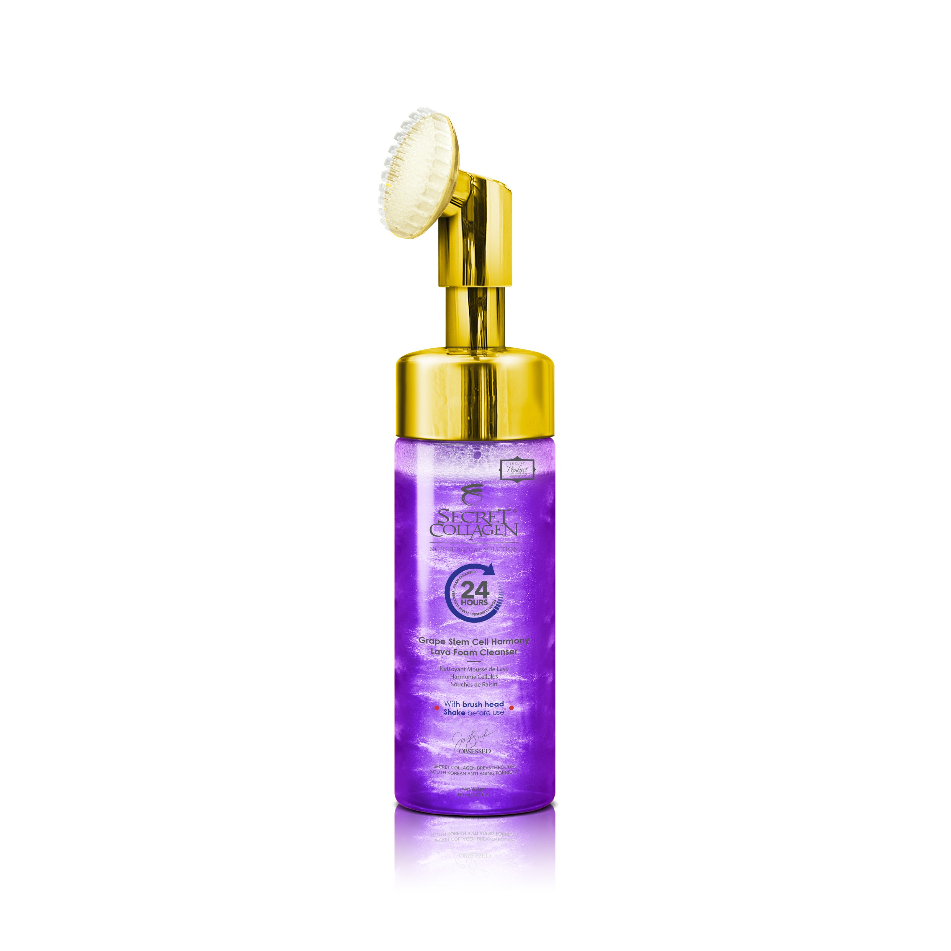 Grape Stem Cell Harmony Lava Foam Cleanser - Secret Collagen